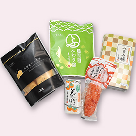 秋のおつまみセット（柿）